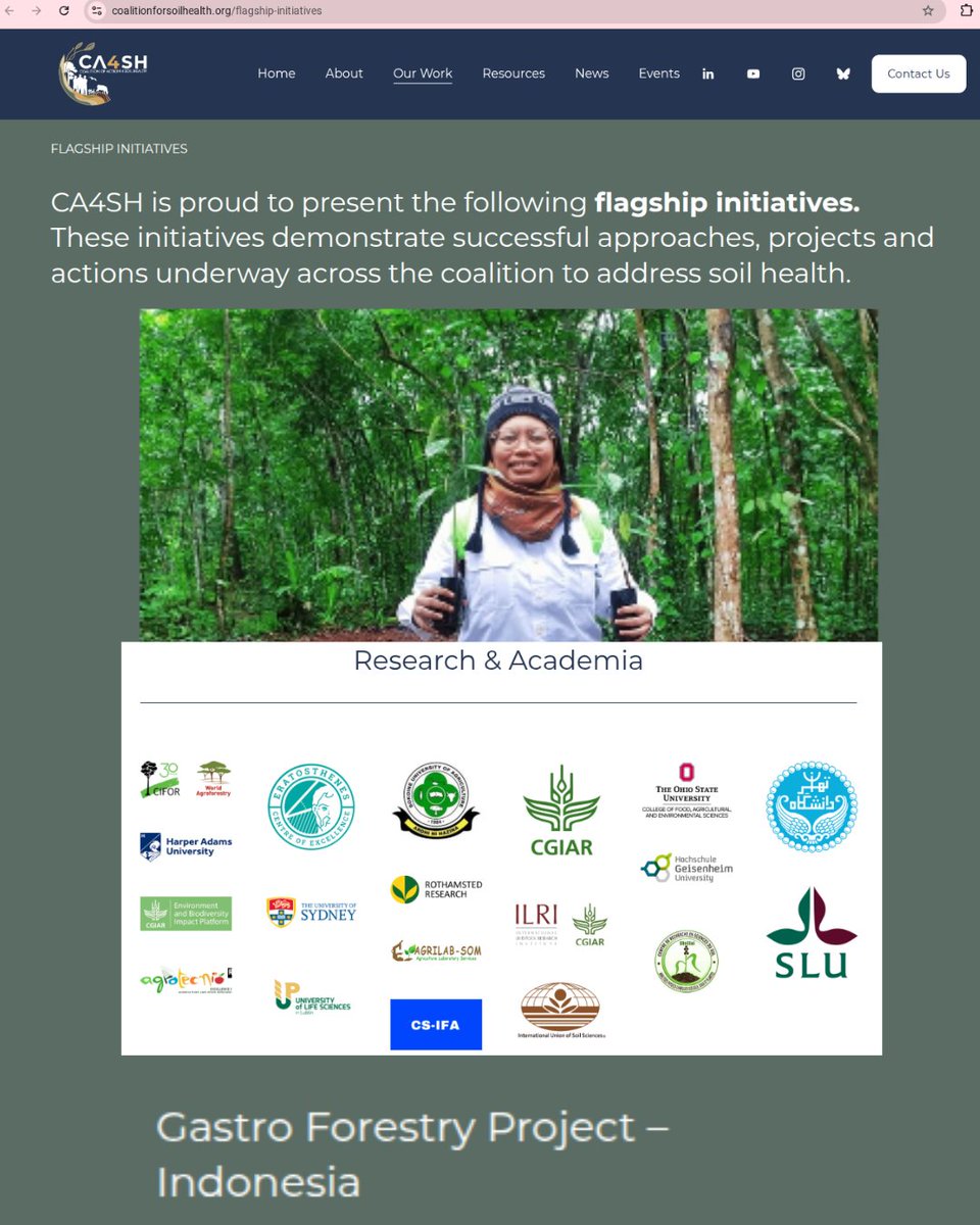 repakustipia's tweet image. @hellocsifa dengan @gastroforestry -nya  (Rural Sports, community (Agroforestry Trekking, Trail Running &amp;amp; Gravel Biking), soil, sustainability, education, agroforestry, conservation, biodiversity, resilience, engagement) bergabung dengan Coalition of Action 4 Soil Health.