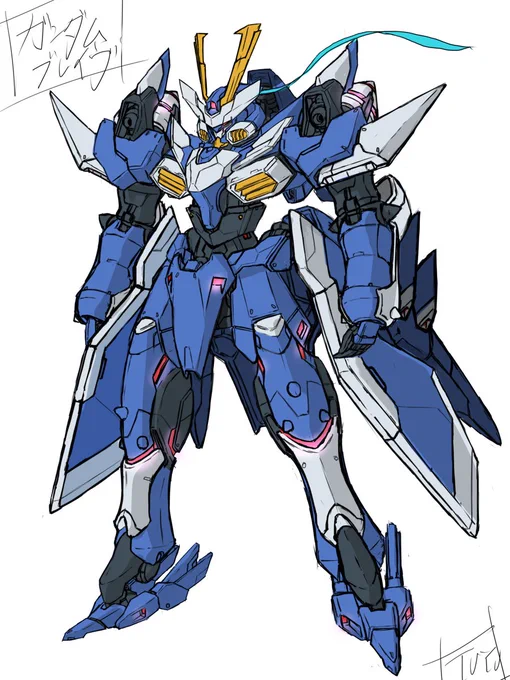 過去絵貼って置きます。 #魅力のある青を見せてください見た人全員強制
