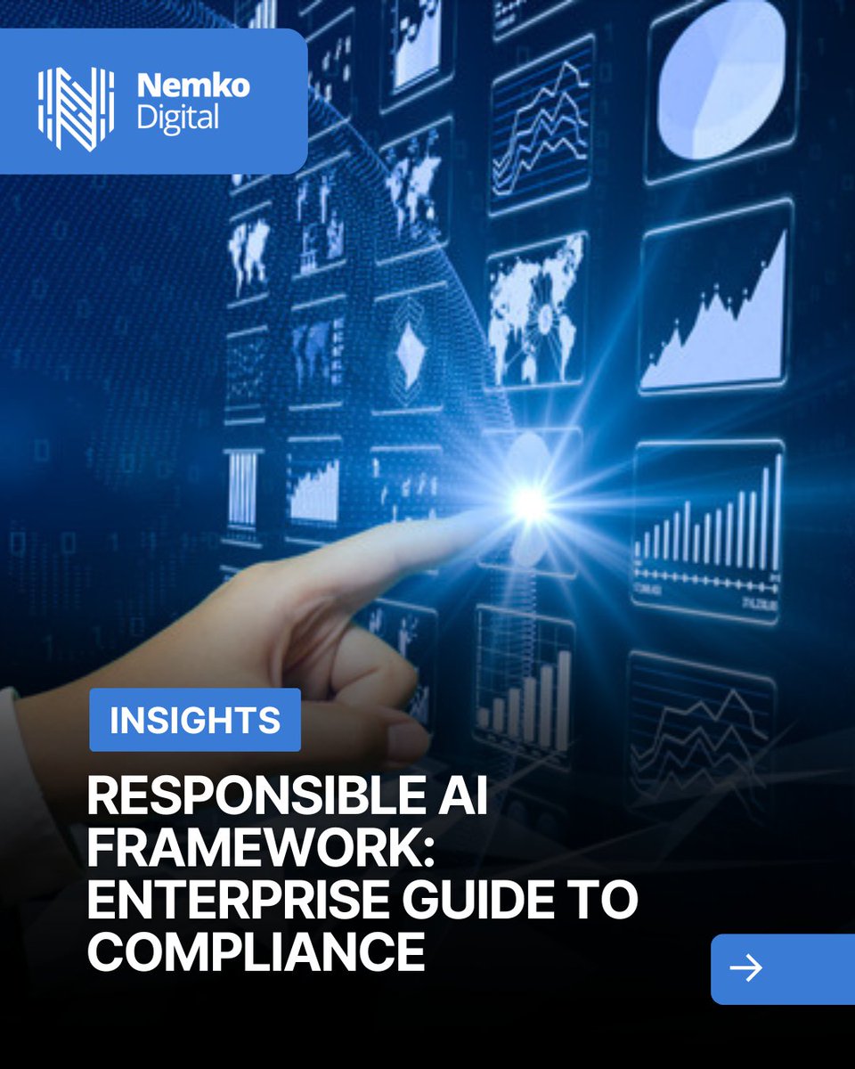 DigitalNemko's tweet photo. Responsible AI Framework in Business: Building Trust &amp; Driving Value 💡

👉 Discover how to implement a Responsible AI framework in your business: https://t.co/GxK3Kp8OWU

#ResponsibleAI #AIGovernance #AIEthics #BusinessStrategy #DigitalTransformation https://t.co/5zuiPYlM0l