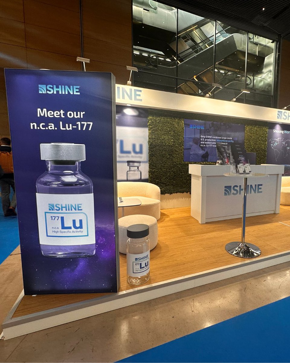 Don't leave Barcelona without stopping by! Stand 6 is open until the final session ends. Our team is here to discuss Lu-177 production, answer technical questions, or just connect before everyone heads home. Let's finish #EANM2025 strong.🇪🇸

#Radiopharma  #NuclearMedicine