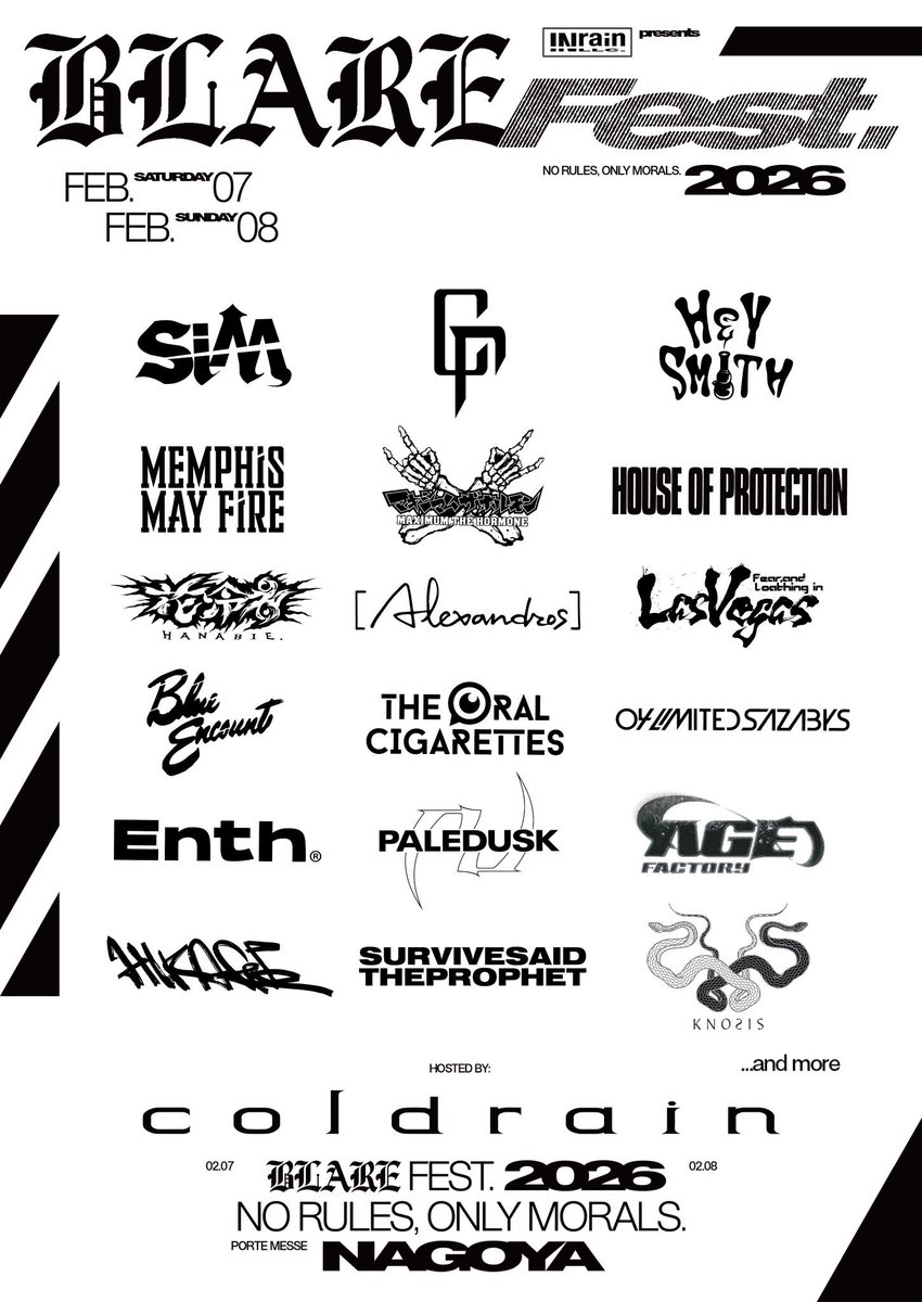 BLARE FEST.2026】 ファミリーマート先行開始‼ [受付期間：10/19(日)23