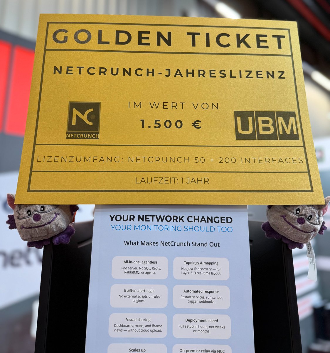 adremsoftware's tweet image. We’re at it-sa today! Visit us at the UBM booth 413 (Hall 6) to meet Ela Mistachowicz, AdRem Software’s VP. Learn how NetCrunch simplifies network monitoring and get your free license.

#itsaexpo #networkmonitoring