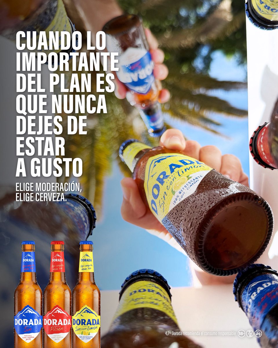 ¿Por qué repetimos tanto “a gusto”? Porque lo que más nos importa es que siempre lo estés. Que el dónde y el cuándo, den igual 🙌🏼🍻

Elige moderación, elige cerveza 🍺