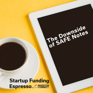 Today's #StartupFundingEspresso, your #DailyShot

SAFE Notes were designed to simplify the investment process.

Listen: investorconnect.org/startup-fundin…

Espresso directly to your inbox ☕Sign Up Here:ow.ly/yQun50QA3wi