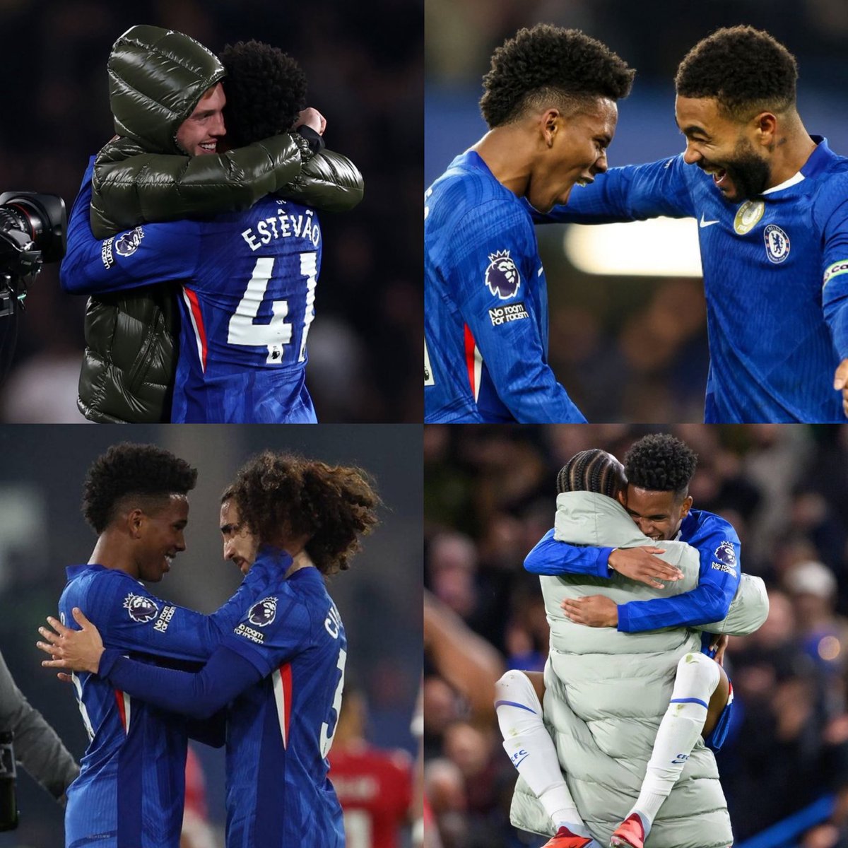 Estevao is in safe hands 💙