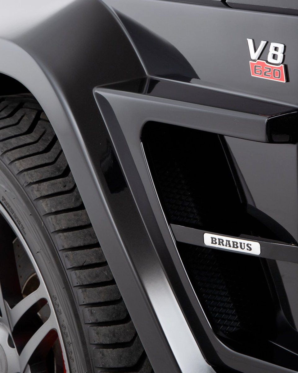 There aren’t many vehicles that command presence like the infamous G Wagon and this is quite possibly the wildest variant of the time – the Brabus G620.

millenniumheroes.com/cars/mercedes-…