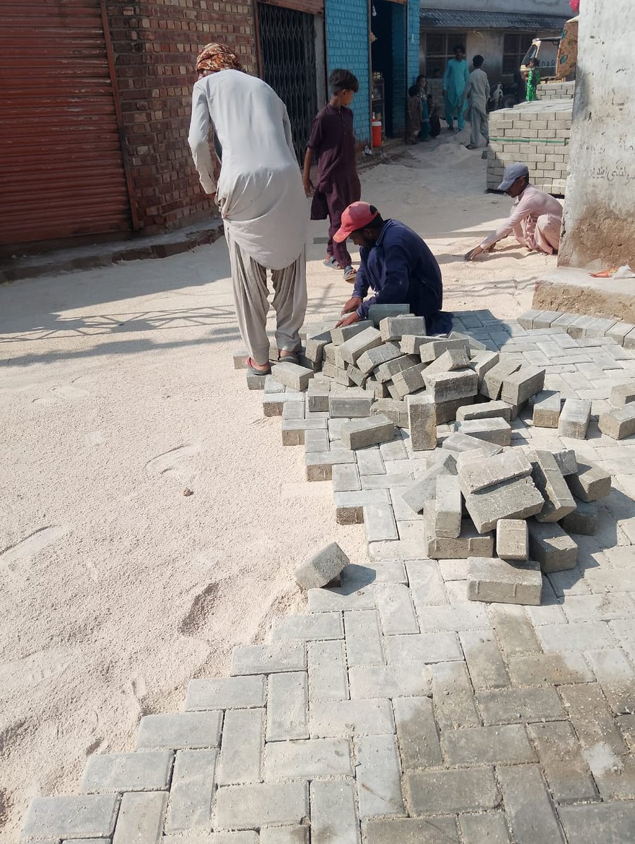 Thanks to the efforts of Hyderabad Mayor <a href="/KashifShoroPPP/">Kashif Shoro</a>, the Hyderabad Municipal Corporation has initiated the construction of a Paver Block road in Village Kirar Khan Solangi.
Road repair and development work is progressing to ensure smoother connectivity for local residents.