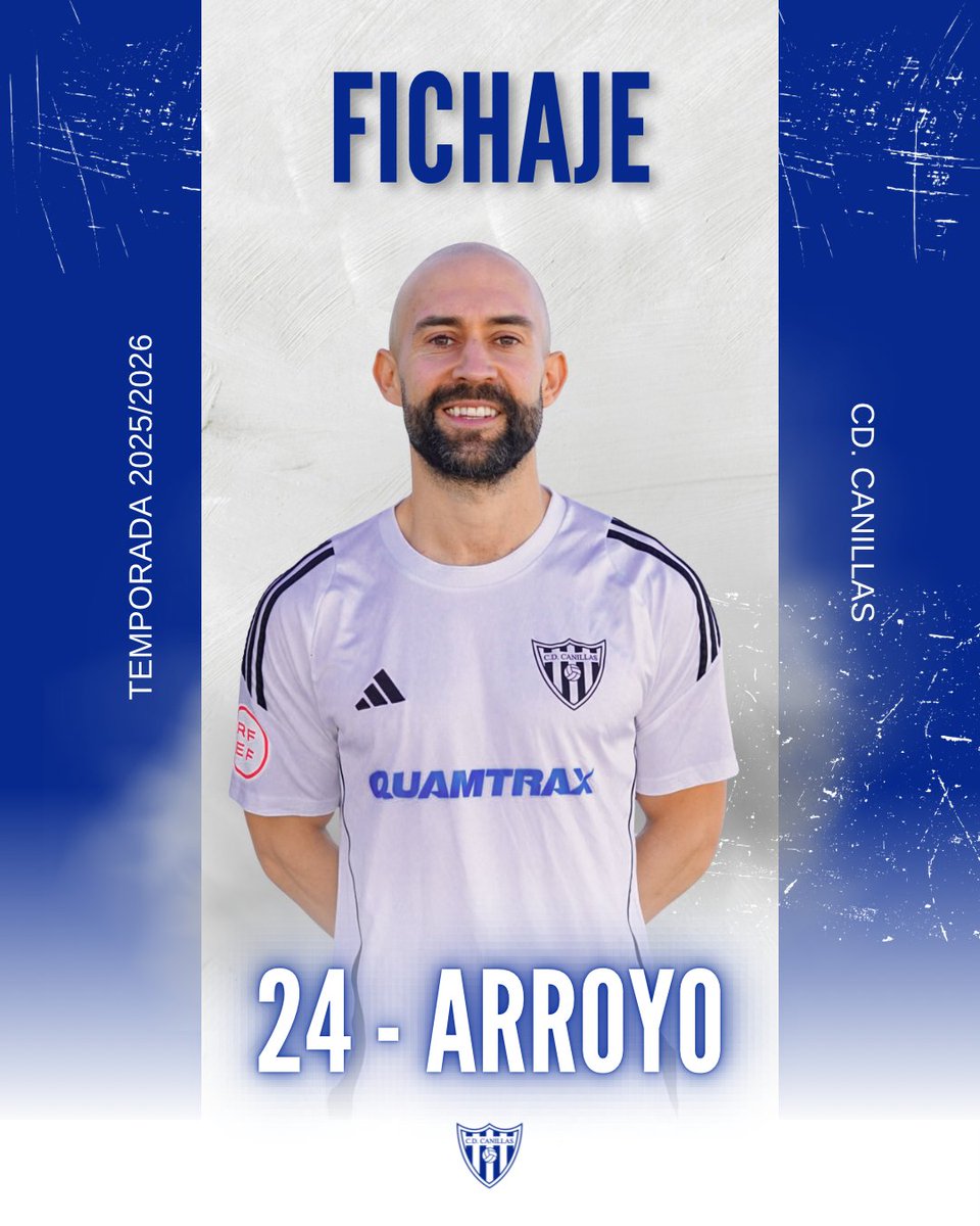 💼🔵 ¡FICHAJE!

⚽Arroyo se une al CD Canillas para la temporada 25/26

💪🏼 ¡Bienvenido al Canillas, Arroyo!

#VamosCanillas #LucharemosConOrgullo