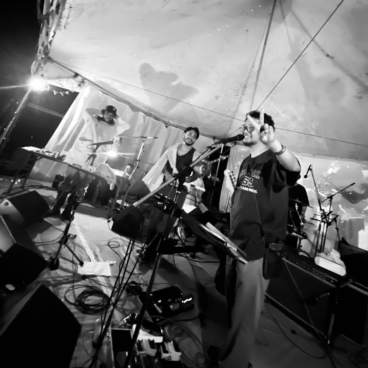 bashiry's tweet image. 2025.10.11
群馬県オートキャンプ場 十二の杜 🏕️
「kuniROCK2025」

マスバシで出させて頂くのはもう何回目でしょうか。ここから広まったグンマチームとのご縁が、どれ程あるか数え切れません

都心からは遠いですが、
とても綺麗な旧六合村の山奥で、
静かに燃えましょう✨
@kuniROCK_jp 

#マスバシ