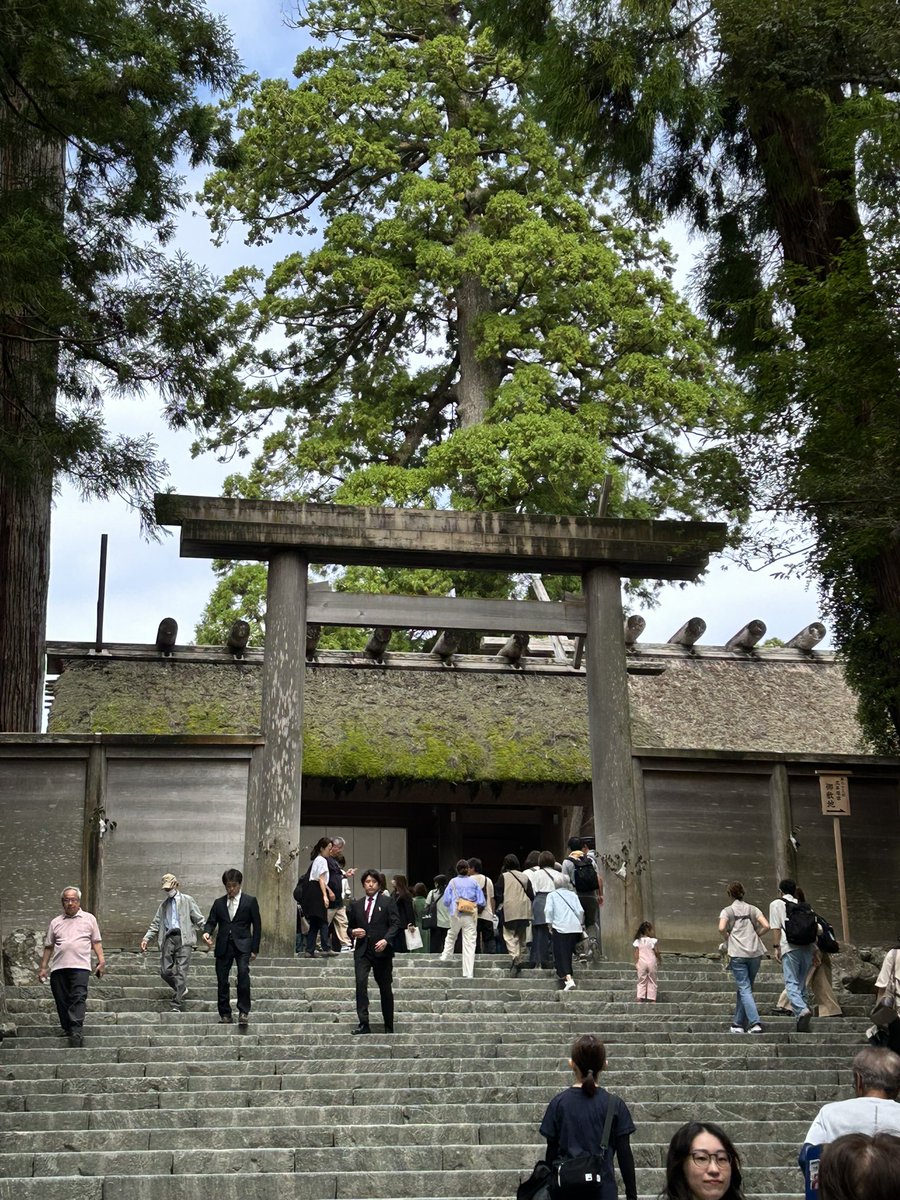 Cutstudioif's tweet photo. お伊勢参り⛩️
明日は鳥羽へ🫡 https://t.co/CdPKN0CX73