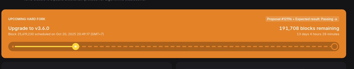 orbit__labs's tweet image. 👋Hello #LUNC community,

Comprehensive testing for the Wasmd unforking to v0.36.0 has been completed — validating data integrity, contract functionality to ensure the next a stable and smooth upcoming upgrade, which is scheduled at Oct 20

🔗Details: hackmd.io/fkDVteAZRoOPz1…
