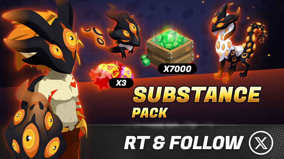 DOFUSTouch_EN's tweet image. 🐙 An extension of yourself, an outgrowth of your nightmares, the Substance Pack will make you the weapon of dark thoughts!

RT+Follow for a chance to win the pack!