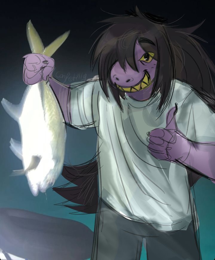 Confetilly's tweet image. Been studying in the library since 8AM took a break and drew Susie hello Susie