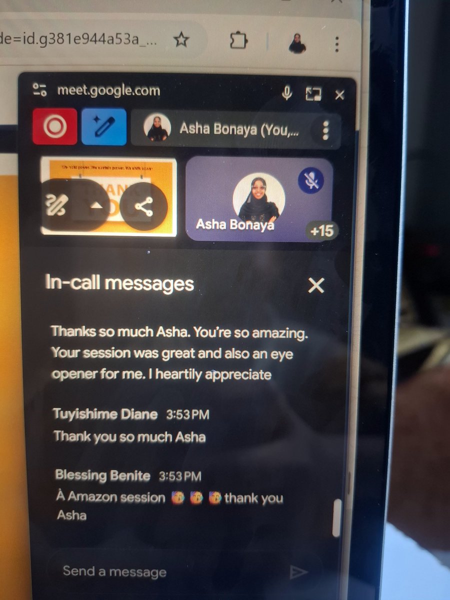 Finding Power on the Margins! ✨
Honored to lead a masterclass with <a href="/_Nalafem/">Nalafem</a> under the #IamNala Fellowship on Women in  Peace &amp; Security.

As a young pastoralist woman, sharing my story &amp; hearing others’ was both inspiring &amp; empowering. 🌍💪🏾
#WomenPeaceSecurity #YouthVoices