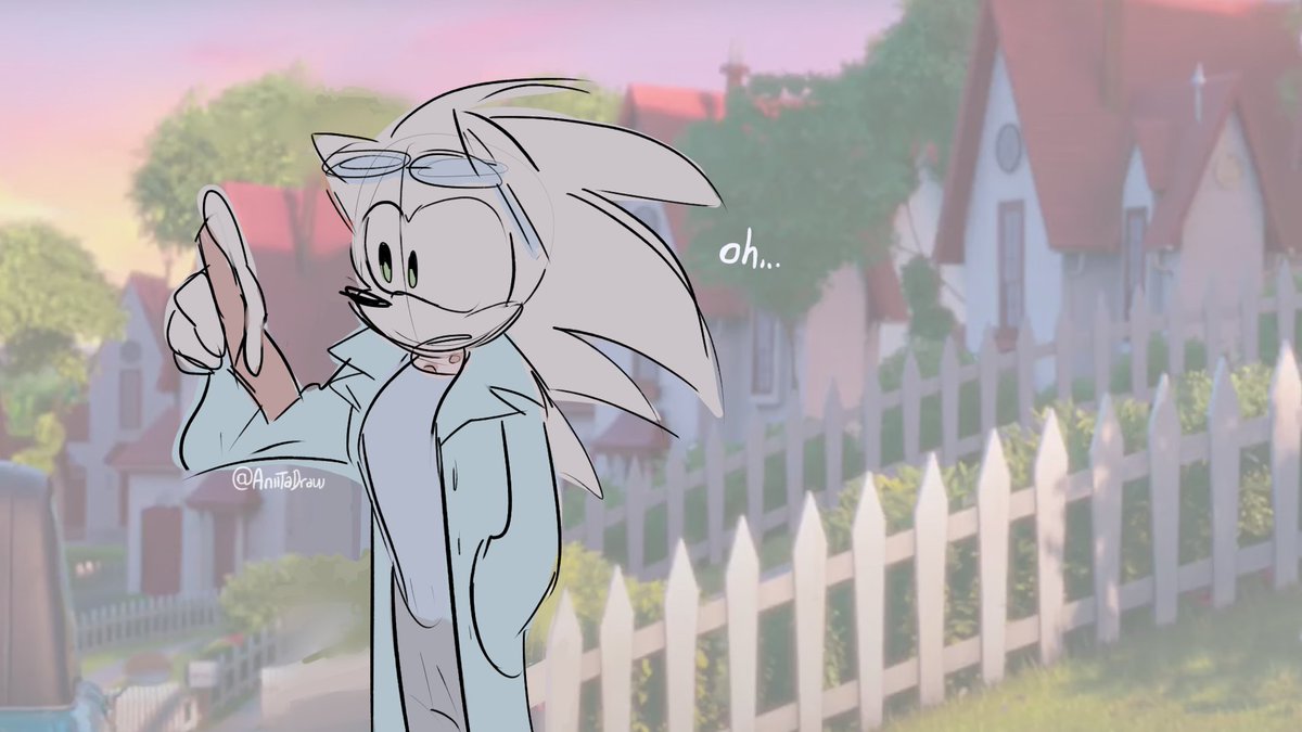 So, Lucia and I thought about the whole movie with Sonadow... 
I needed to get it out of my system. 
Yes, we are crazy... but we are free.

"Lipstick Taser~"
(1/5)
.
.
#Sonadow #Shadonic