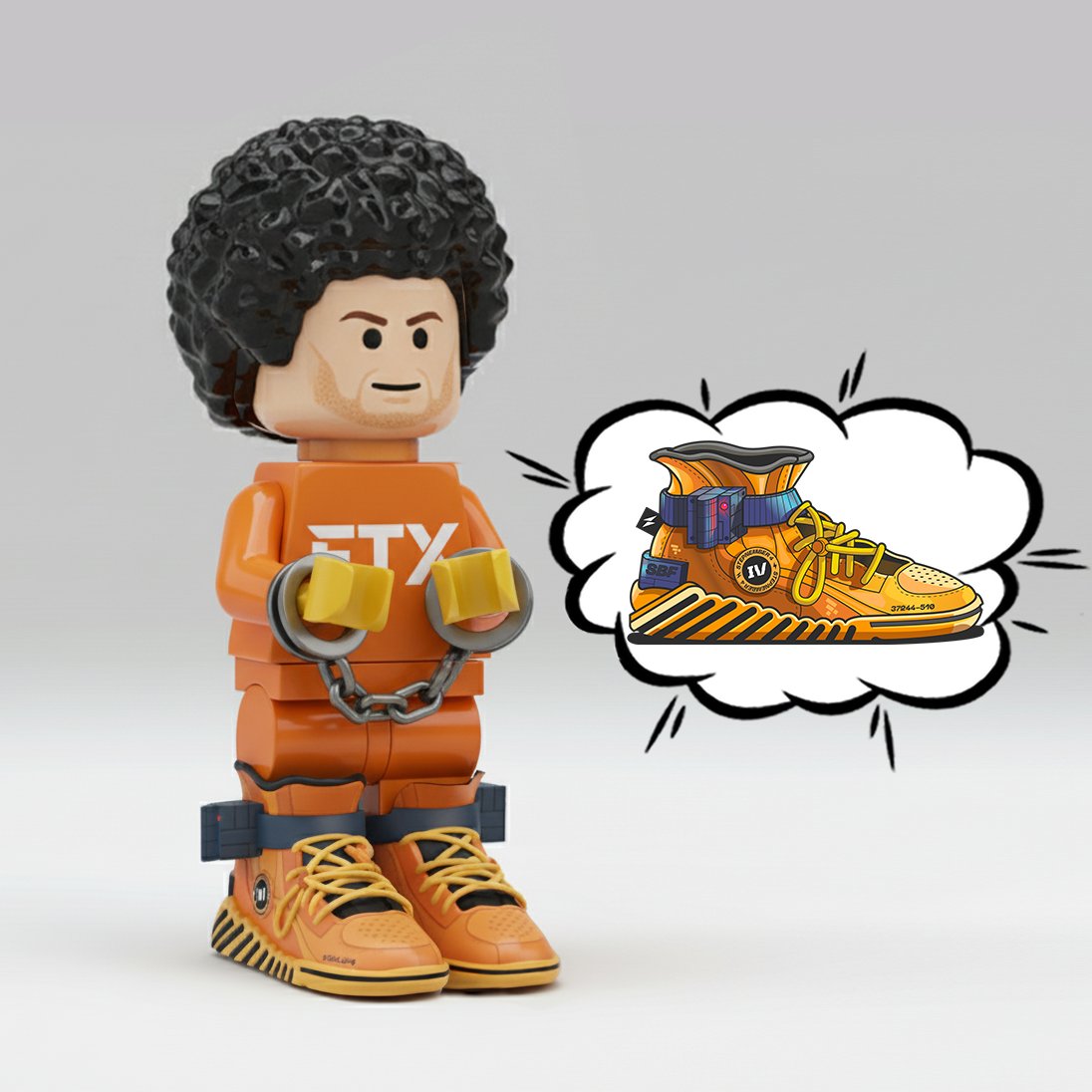 Crypto30Y's tweet photo. Okay, I promise this is the last one from my FSL IRL Store imagination!๐
How about a LEGO SBF, rocking the iconic SBF #STEPNember4 sneaker? ๐ฅน๐ https://t.co/AmoVxjtqme