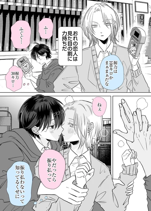 力の差が圧倒的なカップル
#創作BL 