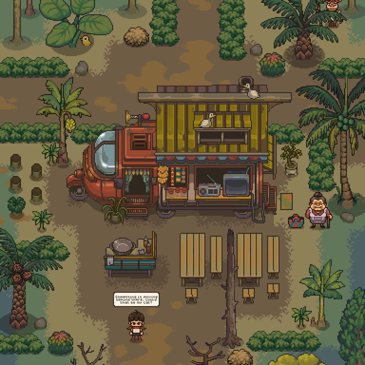quacklebit's tweet image. [4] I&apos;m still looking for my cat, maybe you could help me? ✨

Check out our pixel art timelapse below! 

#quacklebit #quacklelog #devlog #gamedev #indiegame #pixelart #ドット絵 #像素艺术 #픽셀아트 #timelapse