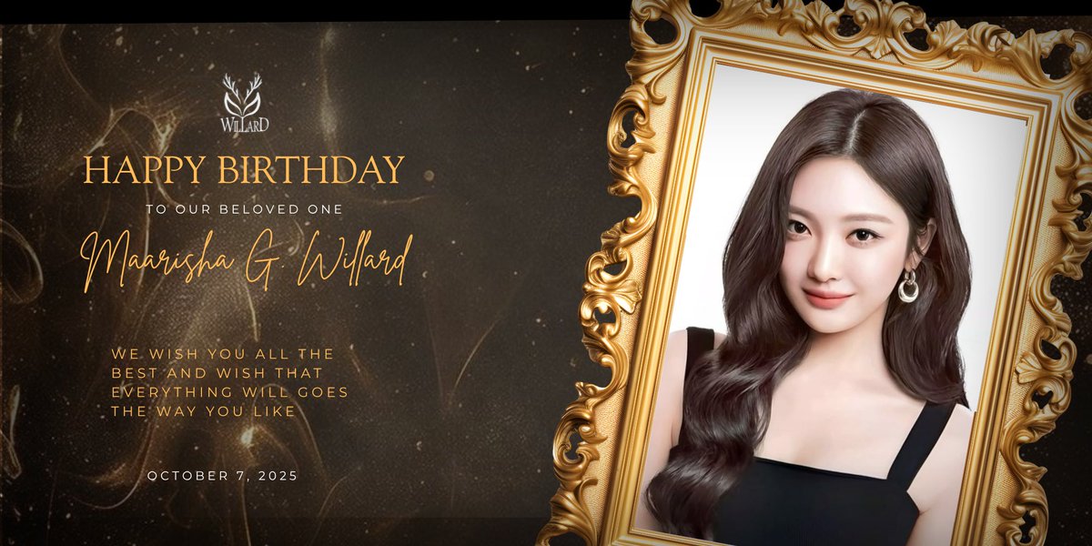 ㅤ
ㅤ
𝐖𝐢𝐥𝐥𝐚𝐫𝐝’𝐬 𝐂𝐞𝐥𝐞𝐬𝐭𝐢𝐚𝐥 𝐂𝐞𝐥𝐞𝐛𝐫𝐚𝐭𝐢𝐨𝐧

On this special day, as the universe celebrates the brilliance that is 𝘆𝗼𝘂, may your journey ahead be adorned with joy, love, and endless possibilities. Happy Birthday!
ㅤ
ㅤ