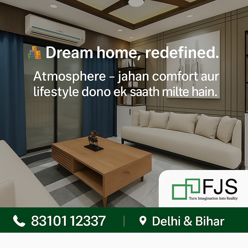 fjsinfra's tweet photo. 🏡 Dream home, redefined.
Bring your imagination to life with interiors that blend comfort and lifestyle seamlessly.

📍 Delhi &amp; Bihar
📞 83101 12337

FJS – Turn Imagination Into Reality

#FJSInteriors #DreamHome #InteriorDesign #LuxuryLiving #ModernInteriors #HomeDecor https://t.co/muN7pFYcgT