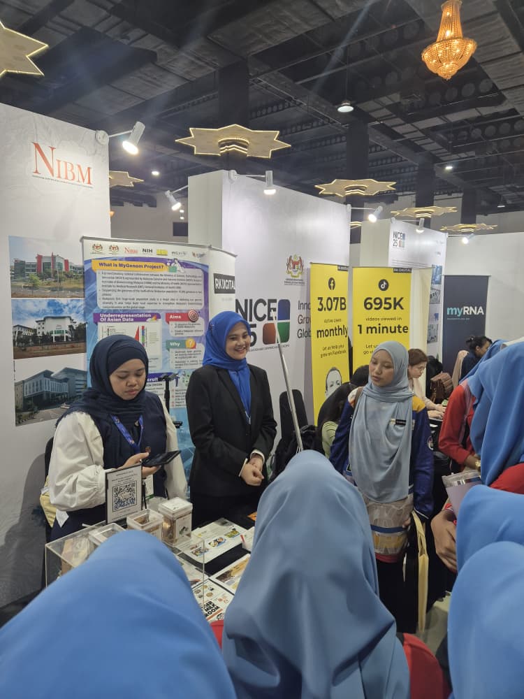 NibmMalaysia's tweet image. Day 2 at NICE 2025!
The NIBM team continues to engage, connect, and showcase our innovations in biotechnology at the National Innovation and Commercialisation Expo (NICE 2025).
#NIBM #NIBMMalaysia #WeAreNIBM #NICE2025