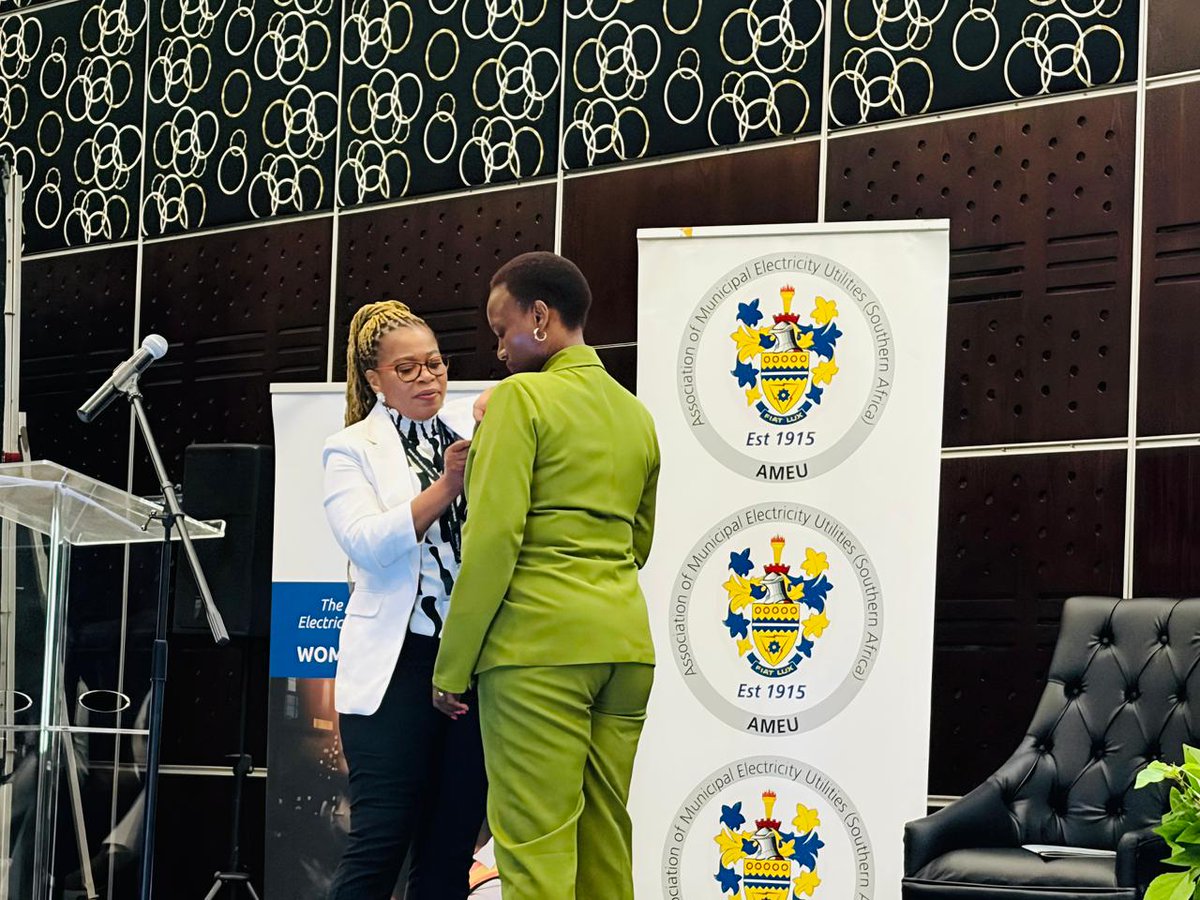 The_AMEU's tweet photo. WiE badge handover at #AMEU2025 https://t.co/BigLOKmMaN