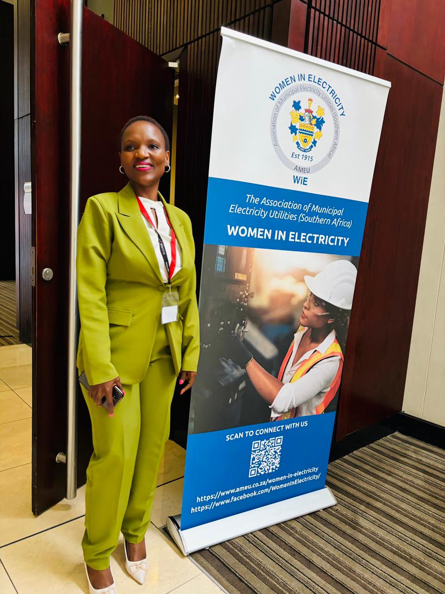 The_AMEU's tweet photo. WIE New Chairperson - Fakazile Nkomiyahlaba (Nelson Mandela Bay Municipality) #AMEU2025 https://t.co/pC4HdzsvC4