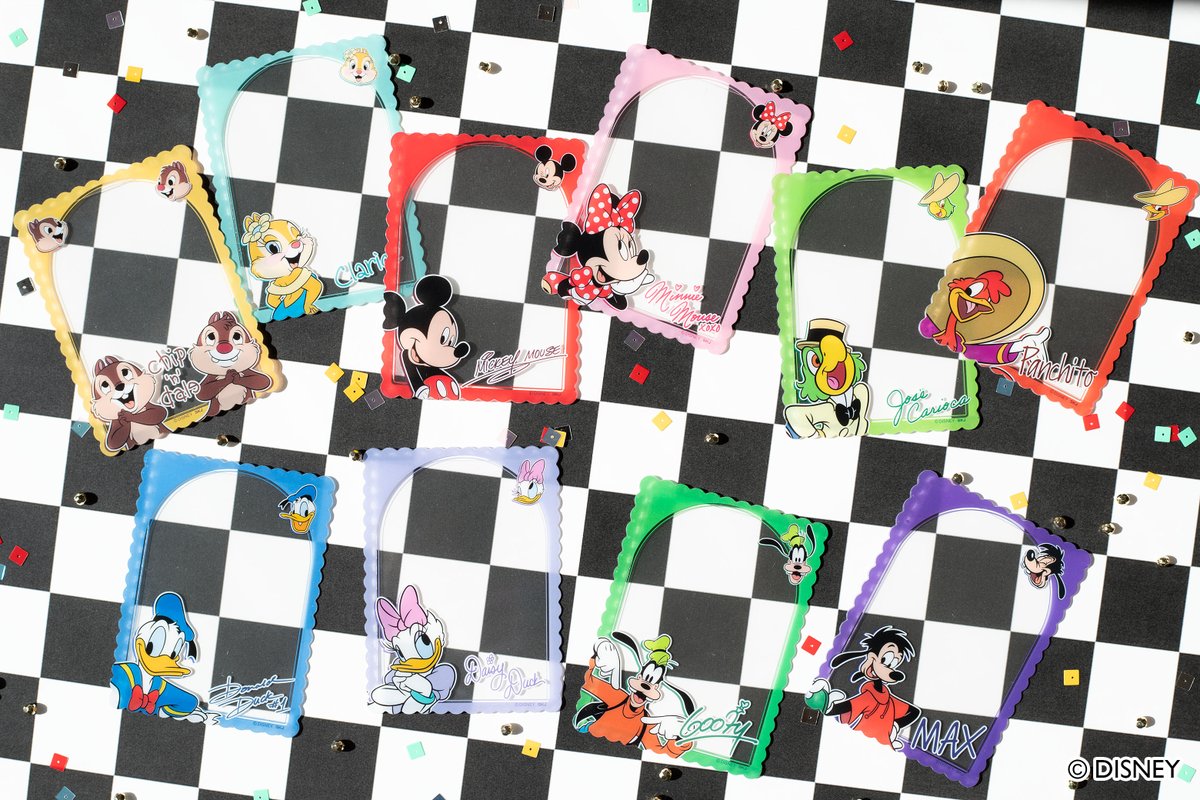 ／
NEW ITEM
＼

#ディズニー「ハードカードケースコレクション」の発売が決定🌈
お気に入りの写真やカードを入れて持ち歩こう☀️
#Disney 

▽詳細はツリーをチェック▽
