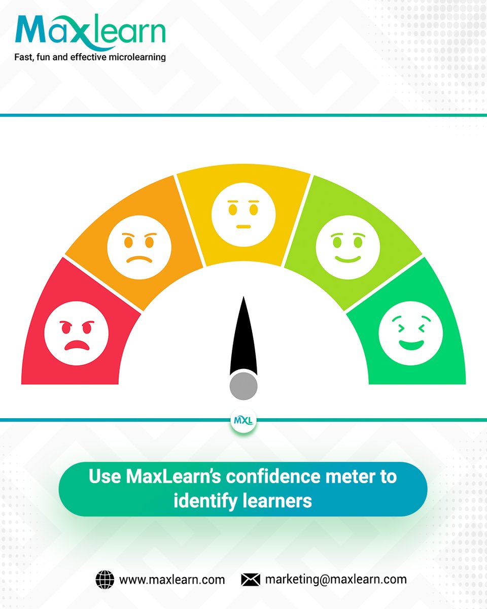 maxlearn_global's tweet image. User Tip
💡 Pro Tip: Use MaxLearn’s confidence meter to identify learners who think they know the answer but need reinforcement. Book a Demo... maxlearn.com/request-a-demo/
#goaldriventargetedlearning #MobileLearning #SpacedRepetitionROI #learningretention #forgettingcurve