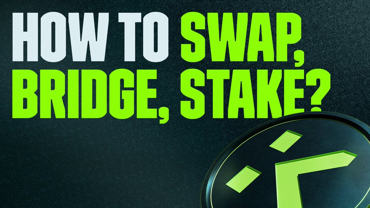🟩 COMO FAZER SWAP, BRIDGE E STAKE DO SEU $KGEN?

Confira todos os detalhes abaixo! 🧵