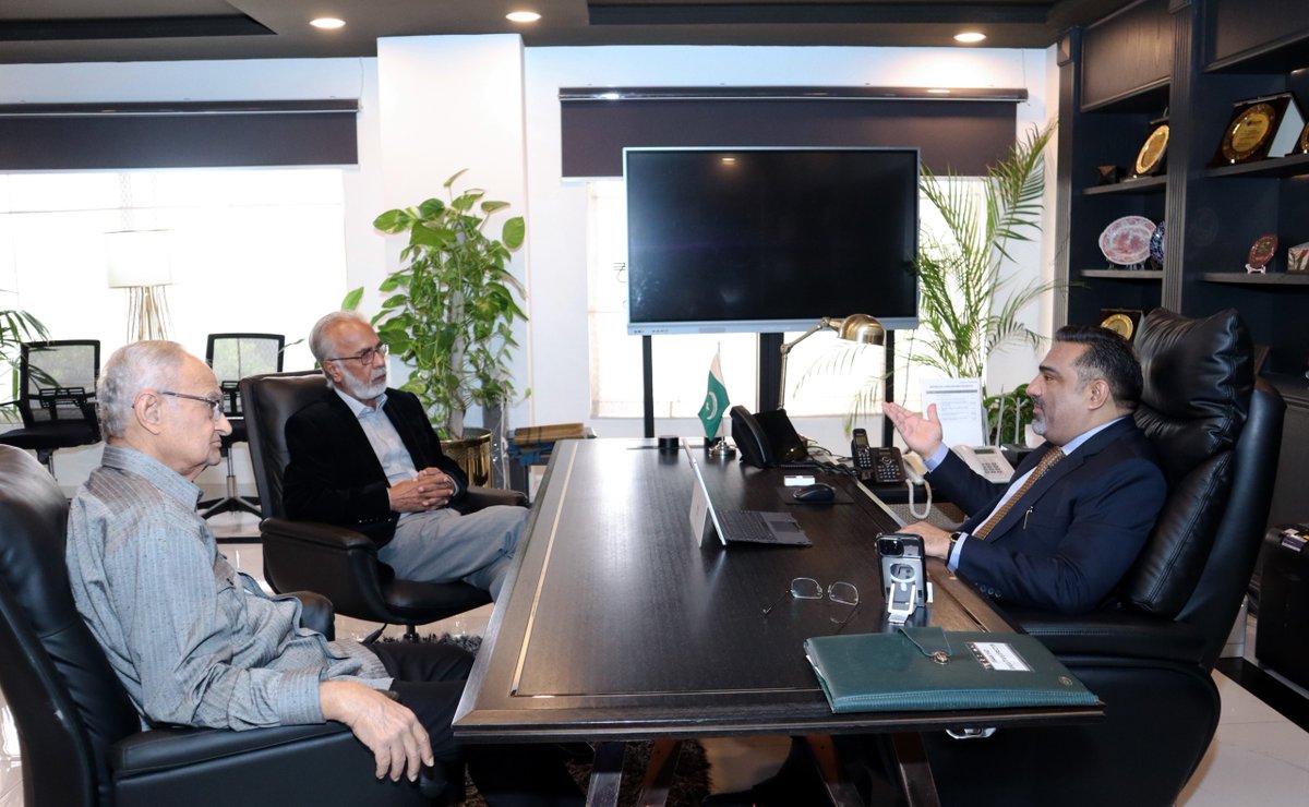 NAVTTCOfficial's tweet image. Muhammad Aamir Jan, Executive Director NAVTTC, held a meeting with Senator Nisar Memon, Former Federal Minister, at NAVTTC Headquarters, Islamabad.
#NAVTTC #Pakistan