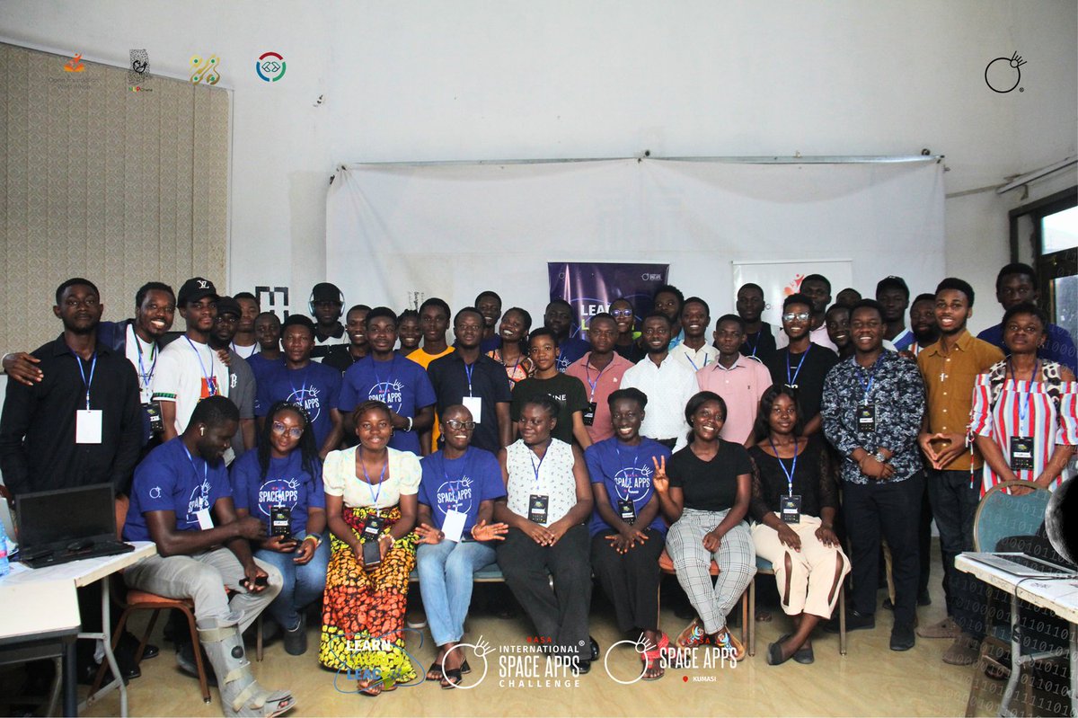 couldn't have done it without the goodwill of the people that made it possible 🤍

our first ever NASA Space Apps local event in Kumasi 🇬🇭