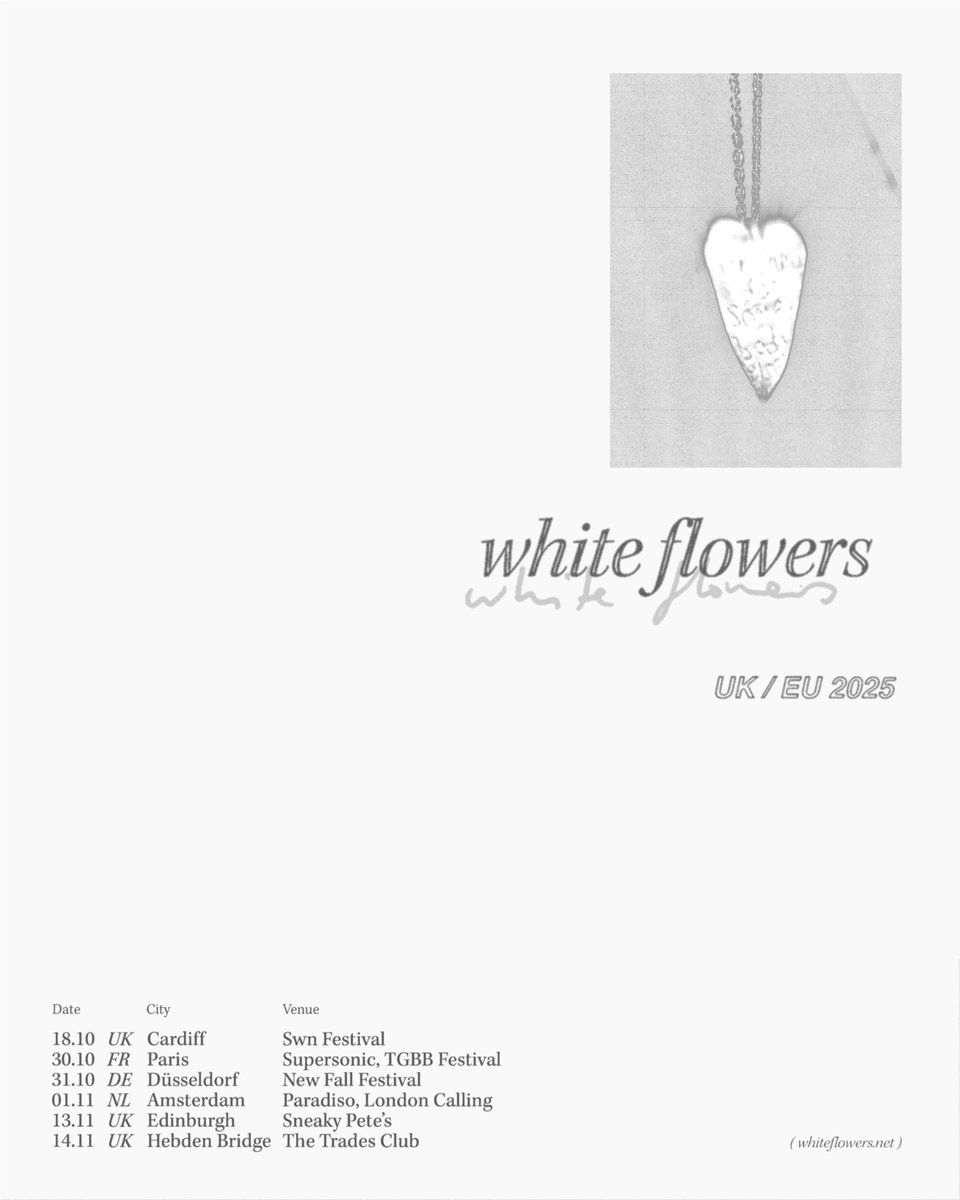 state51's tweet photo. @wwwhiteflowers return with new single Tear ~ out now via state51 records 🗝️

𝘍𝘍𝘖: 𝘤𝘳𝘺𝘪𝘯𝘨 𝘪𝘯 𝘵𝘩𝘦 𝘤𝘭𝘶𝘣

Listen: https://t.co/cgE1QnKAPz

Watch full music video: https://t.co/gA7rFVlYqZ

Catch Tear live: https://t.co/voygXZasi1 https://t.co/dsiaXB6WVq