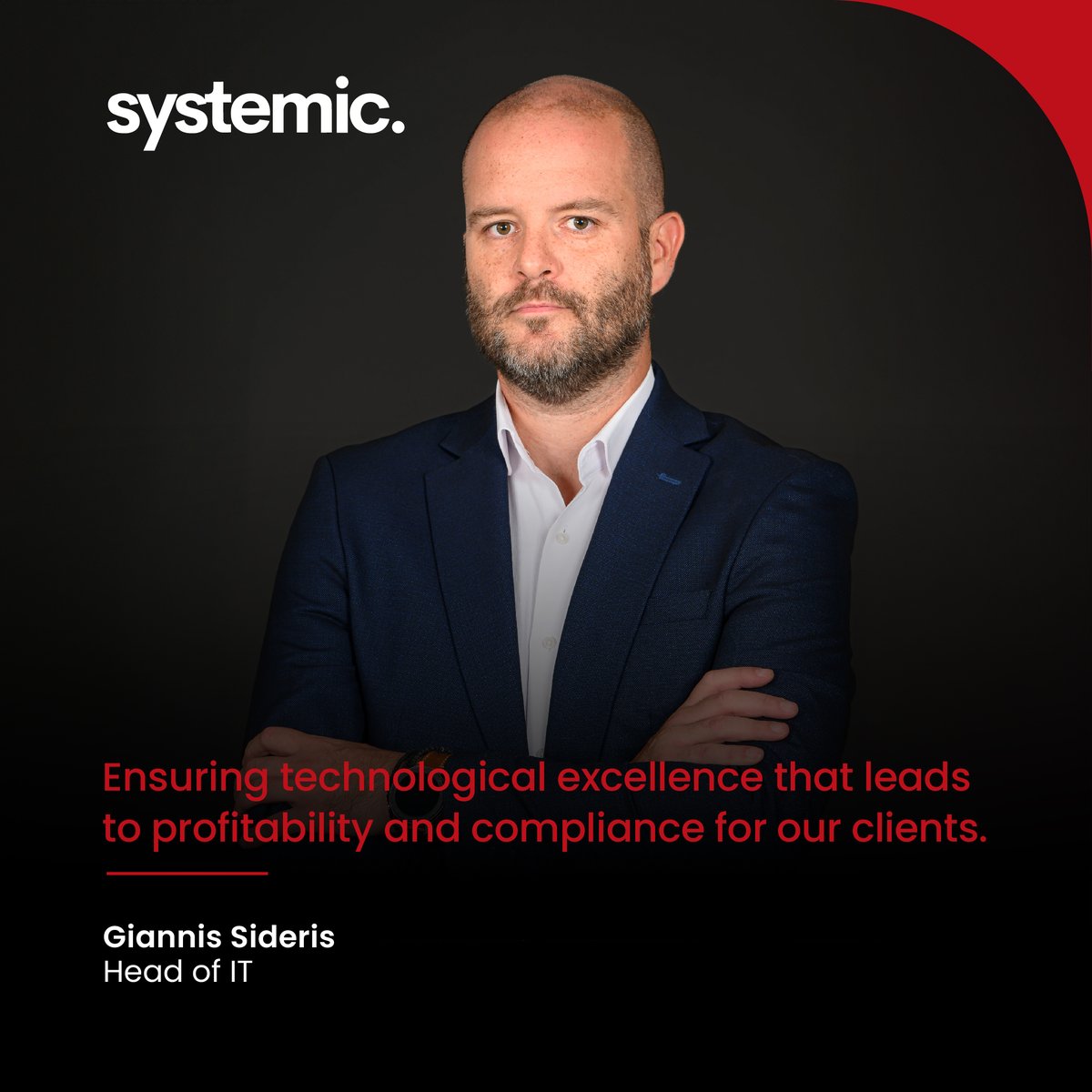 SystemicRM's tweet image. &quot;Behind every report, risk analysis &amp;amp; integration lies tech that’s resilient, scalable &amp;amp; secure. Innovation and stability keep RiskValue™ the trusted backbone of financial operations.”

– Giannis Sideris, Head of IT

#Systemic #RiskValue #FinTech #Compliance #TechExcellence
