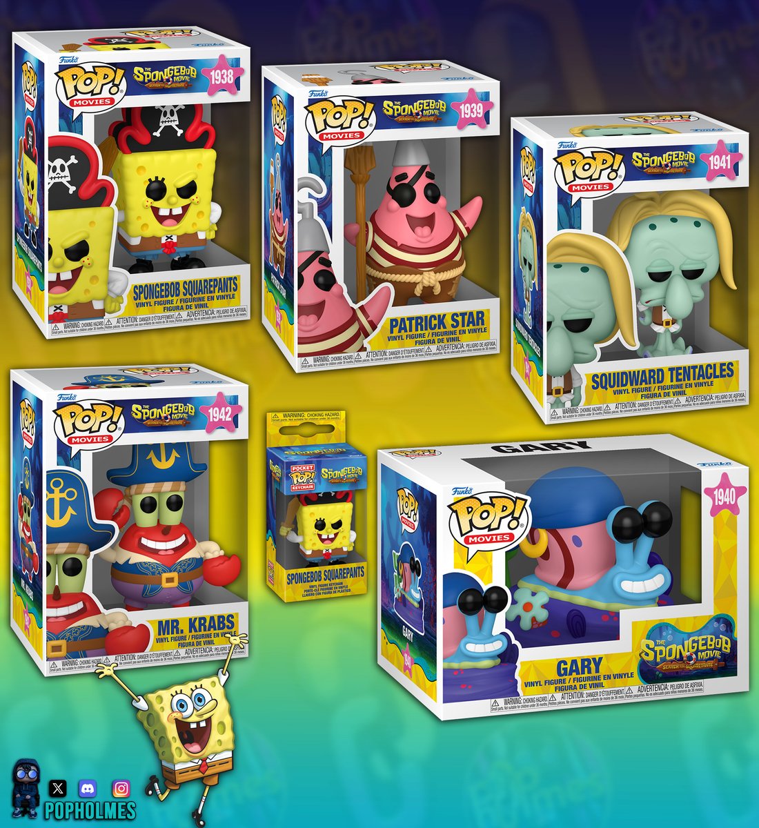 pop_holmes's tweet photo. First look at new Spongebob Movie Funko Pops! 
Preorders tommorow at links🔗below
.
EntEarth: https://t.co/AGxdGVMjTM
Amazon: https://t.co/W7ylQOP6wv
.
#spongebob #funko #funkopop #funkopopnews #funkoinfo #popholmes https://t.co/TPq7JLSjVw
