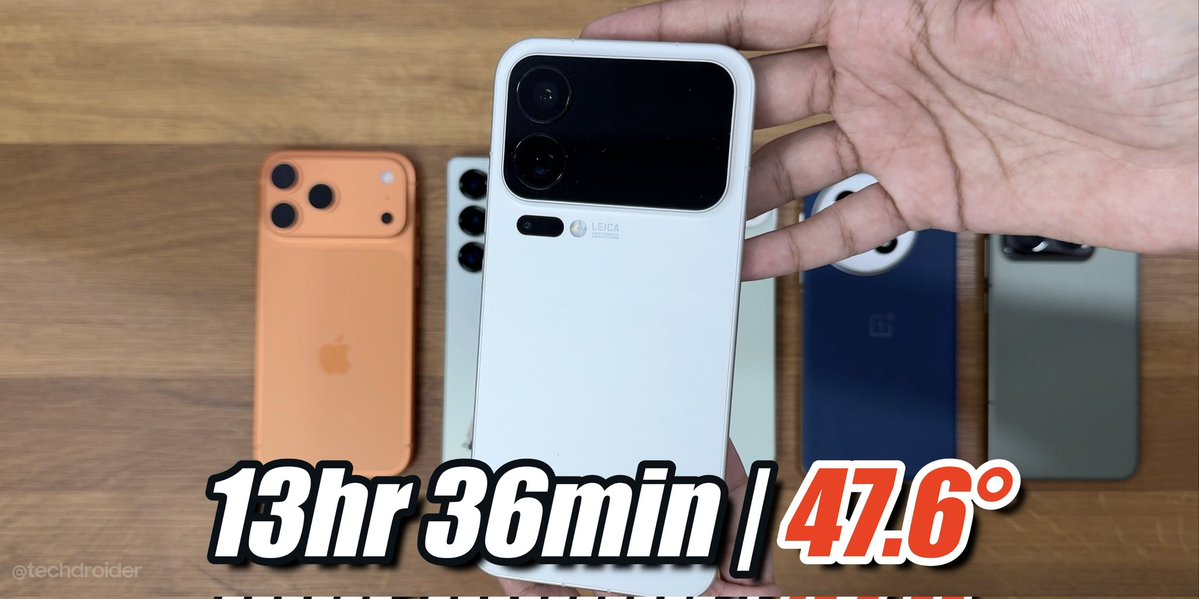 Tech_Marcell's tweet image. When bigger isn&apos;t always better. Despite having 2,500mAh more, Xiaomi only managed a 0.6% lead

This is utterly unfair! A bigger battery, but no brains to power it 💀