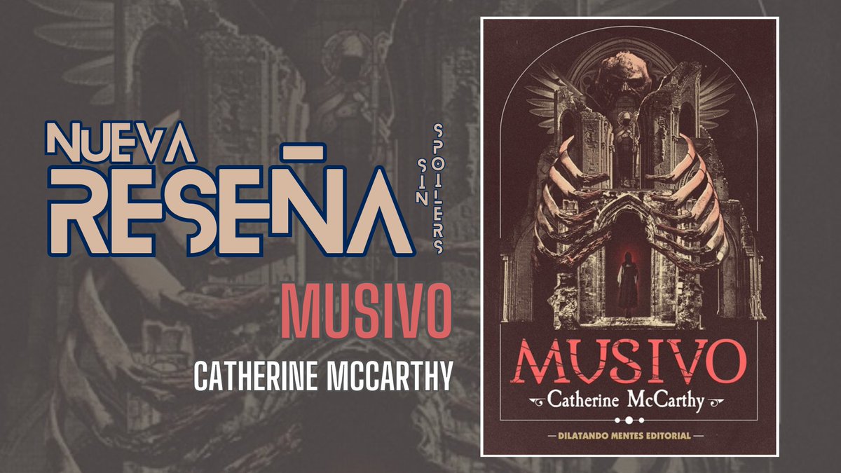 distopolis's tweet image. Reseña de MUSIVO de Catherine McCarthy @serialsemantic y publicada por Dilatando Mentes @dilatandomentes (2025) | Ep. 3×011 | &quot;Catherine McCarthy demuestra su talento narrativo con una novela corta que combina el terror íntimo con la vastedad cósmica&quot;: distopolis.com/resena-de-musi…