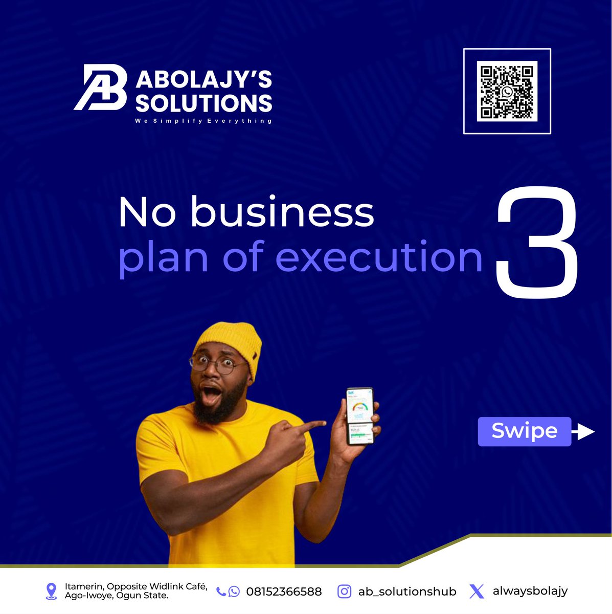 Alwaysbolajy's tweet photo. 🚀 Starting a business? Don’t fall into these traps!
Many startups fail not because of lack of effort, but because of avoidable mistakes.

#StartupTips #EntrepreneurMindset #BusinessGrowth #BrandBuilding #SocialMediaStrategy #SmallBusinessOwner #BusinessMistakes #SaveForLater https://t.co/04XSTrVACy