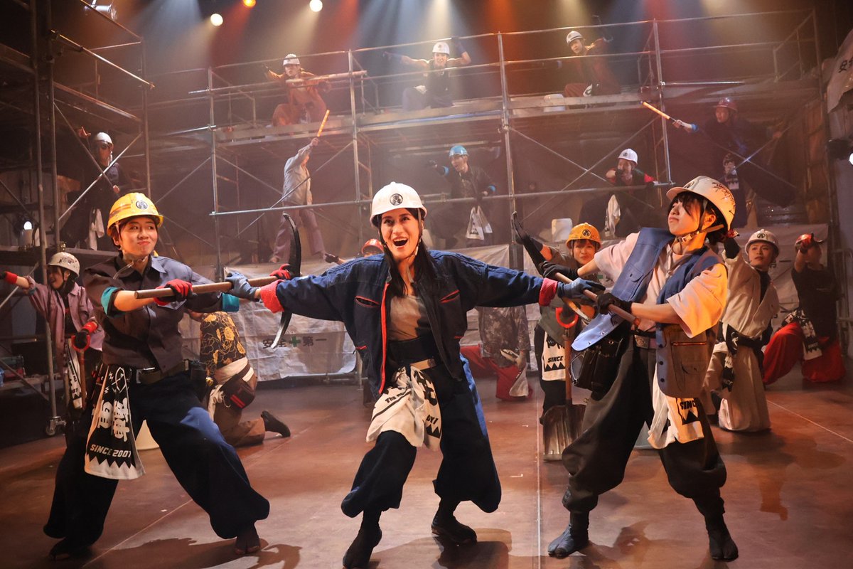 【エンタなうⅡ～この舞台】肉体と魂が躍動、工事現場の青春ミュージカル『ドリル魂2025』（1/2ページ） zakzak.co.jp/article/202510… <a href="/zakdesk/">zakⅡ</a>より