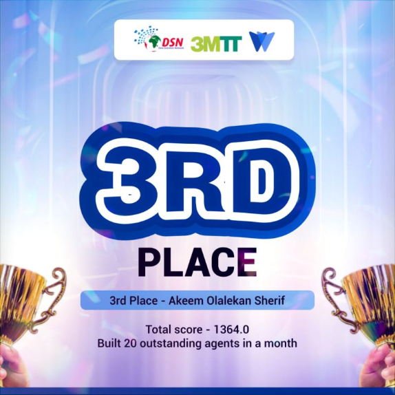 dsn_ai_network's tweet image. What a journey!

The Wokkahthon Challenge, co-powered by Data Science Nigeria (@dsn_ai_network), Wokkah, and the @3MTTNigeria Programme, has officially wrapped up in grand style.
Several innovators built 20 AI agents in just 30 days, proving again that Africa’s AI talent is ready…