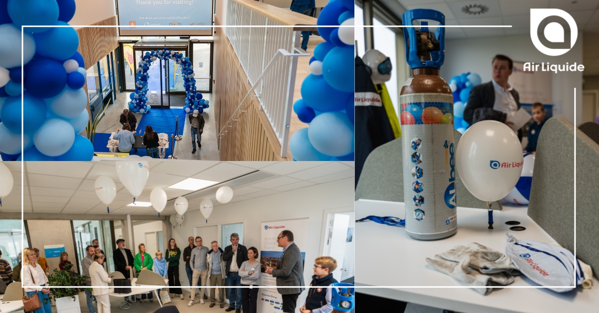 🎈What a lovely Sunday at the <a href="/BlueChem_/">BlueChem</a> #Openbedrijvendag in Antwerp! Air Liquide was thrilled to welcome families and visitors of all ages to discover the fascinating world of gases and their vital role in our everyday lives.

Photo credit : Jannes Van den wouwer