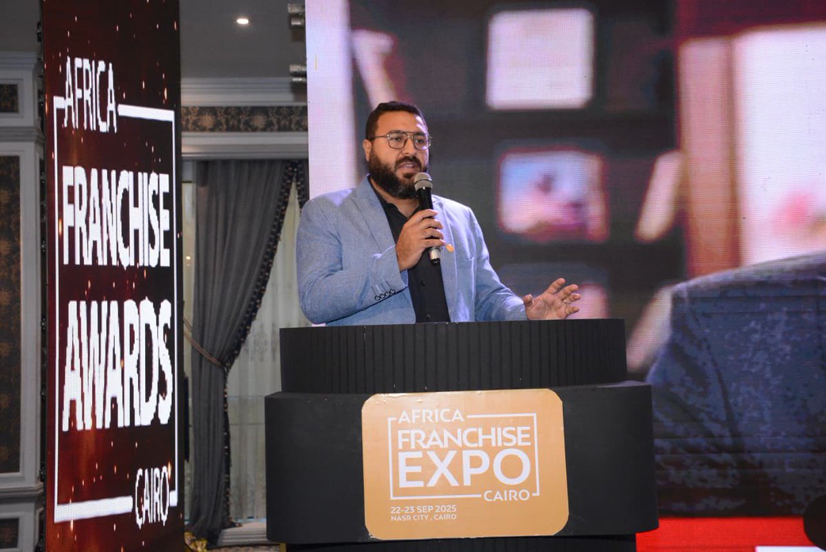 jadeedct's tweet photo. 🎤 چديد في معرض Africa Franchise Expo –  2025

نفتخر بمشاركة أ محمد عمرو، الرئيس التنفيذي ل��تسويق في شركة  چديد لتكنولوجيا المناخ، كمتحدث في معرض أفريقيا للفرنشايز 2025 الذي أُقيم في القاهرة تحت رعاية جهاز تنمية المشروعات المتوسطة والصغيرة ومتناهية الصغر (MSMEDA). https://t.co/nEdmuc0YYn