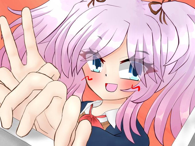 #oc #一次創作 #イラスト 
#絵柄好みって人にフォローされたい 
イラストの再掲。
ピース✌️ 