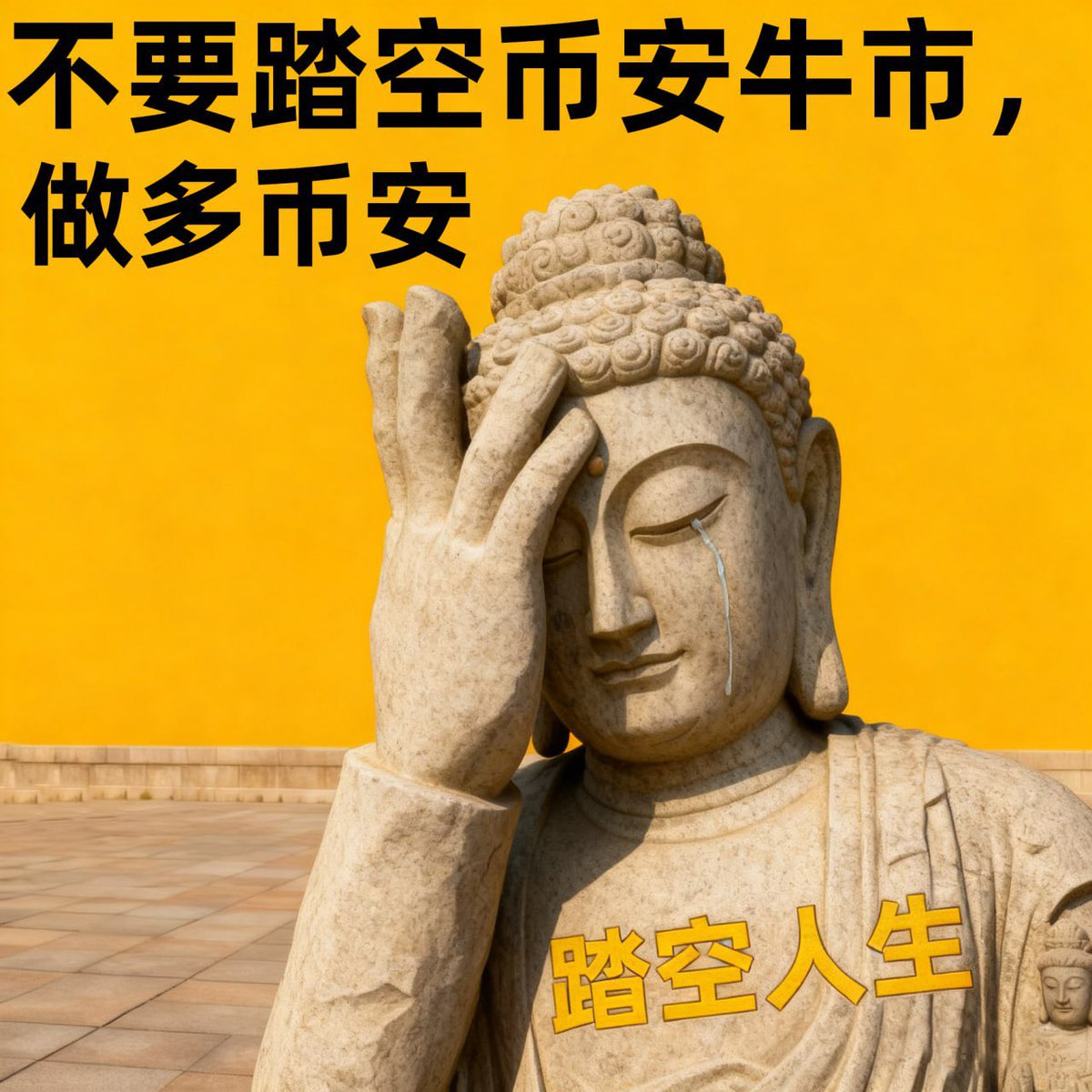 Takongcto's tweet photo. @heyibinance @niuniu255431 @Btc_Dou 一姐说的对，我们社区可以送点踏空人生给你哈哈哈！ https://t.co/6mQRBjeCBL