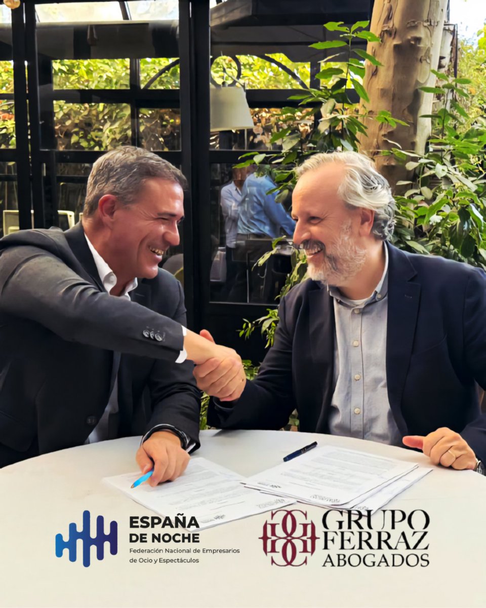 Presentamos el nuevo Departamento Jurídico de España de Noche, en colaboración con Ferraz Abogados.

Un servicio especializado en el ocio y los espectáculos, para ofrecer soluciones legales al sector y reforzar su seguridad jurídica.

💪 Seguimos trabajando.