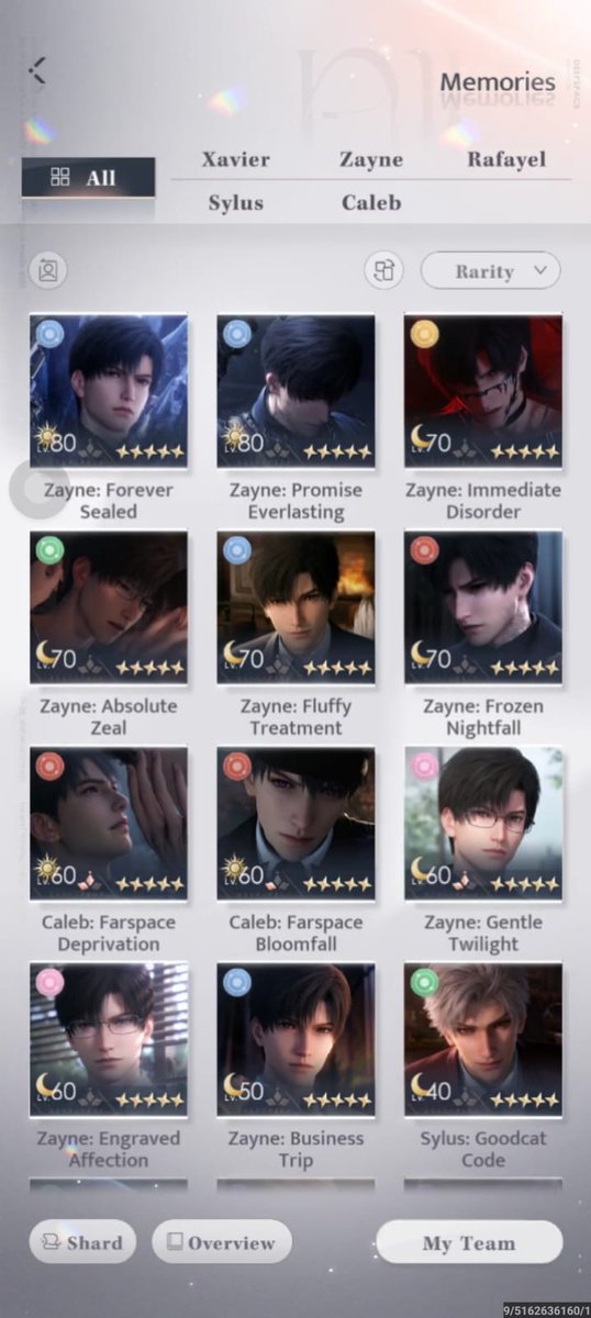 catsophore's tweet photo. #warunglad #warunglads
wts akun love and deepspace LADS! $_$

— lvl 80, login infold bisa change bind
— zayne myth std 2/2, catch22, absolute zeal, kucing
— sylus kucing, myth std 1/2, myth naga 1/2
— caleb catch22, myth robot 1/2, bday
— xavier misty silhouette 

more in reply! https://t.co/lRTOWW2EOP
