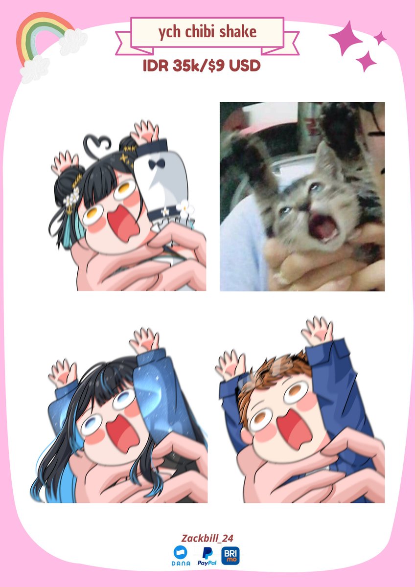 Open commission, local🇮🇩 and international. I want to save up to buy a cellphone for my content needs:(
The fastest work will take a week depending on the queue. If you are interested, please DM me ❤️
#opencommission #ychcommission #Chibi