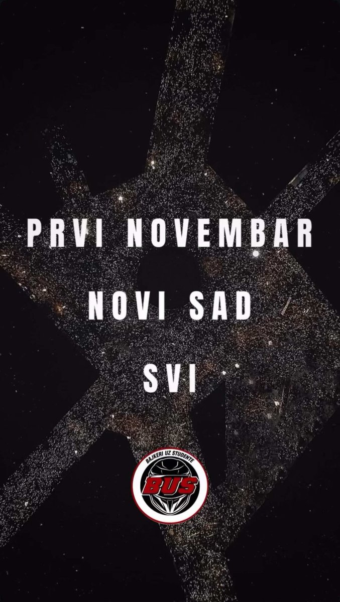 Vidimo se 01.11. ✊