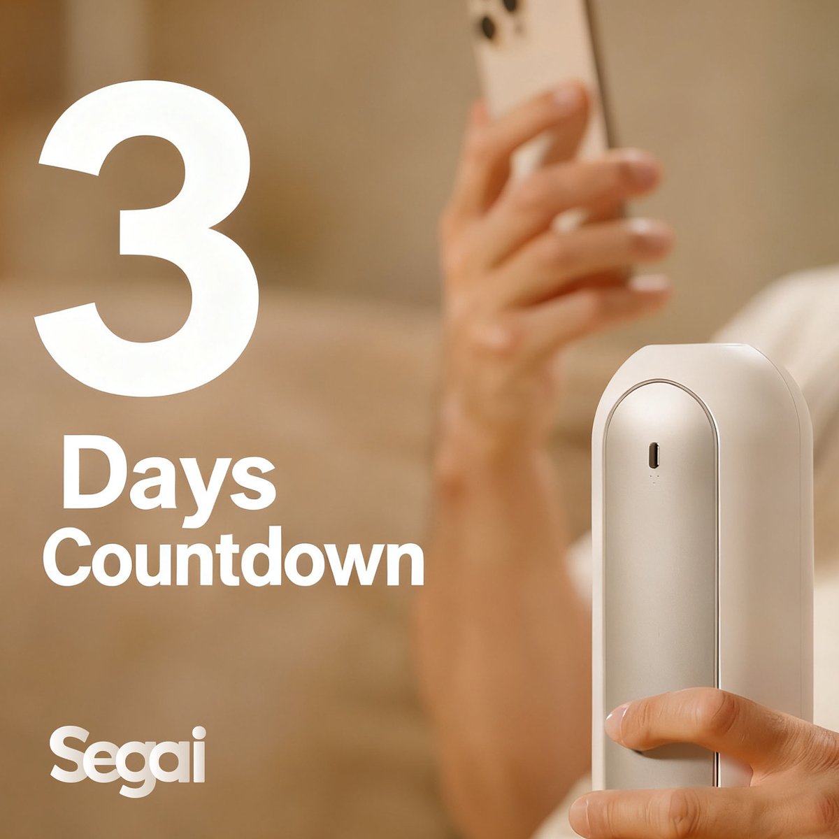 Segaitech's tweet photo. 3 days left.
The line between touch and technology is about to blur.
🔥 SyncOne — launching Oct 9 on Kickstarter.
Experience real-time motion sync, powered by AI.
👉 https://t.co/WHr8Y8B3Cz

#Segai #SyncOne #AI #Kickstarter #FutureOfPleasure https://t.co/yXUiolF9MT