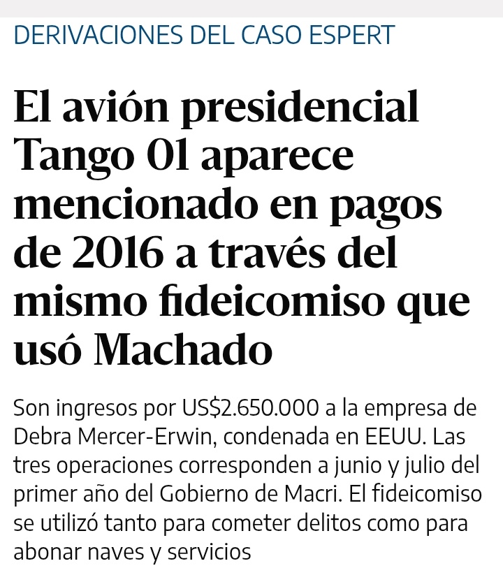 Macri relacionado con el narco machado? Que decepción... y tan honesto que parecía el mauri
